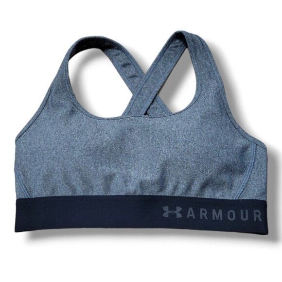 Under Armour Top Size Small UA Compression Sports Bra Padded Activewear Athletic - Picture 1 of 4